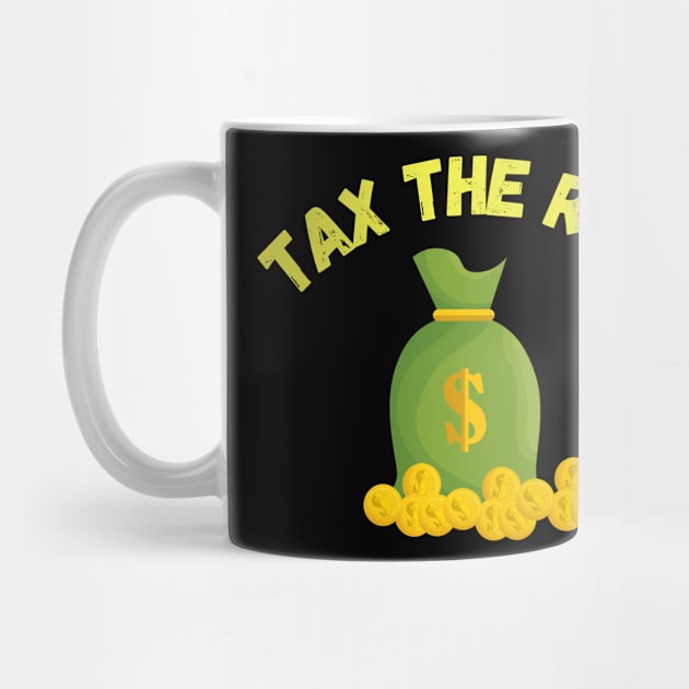 tax the rich t-shirt by teecrafts